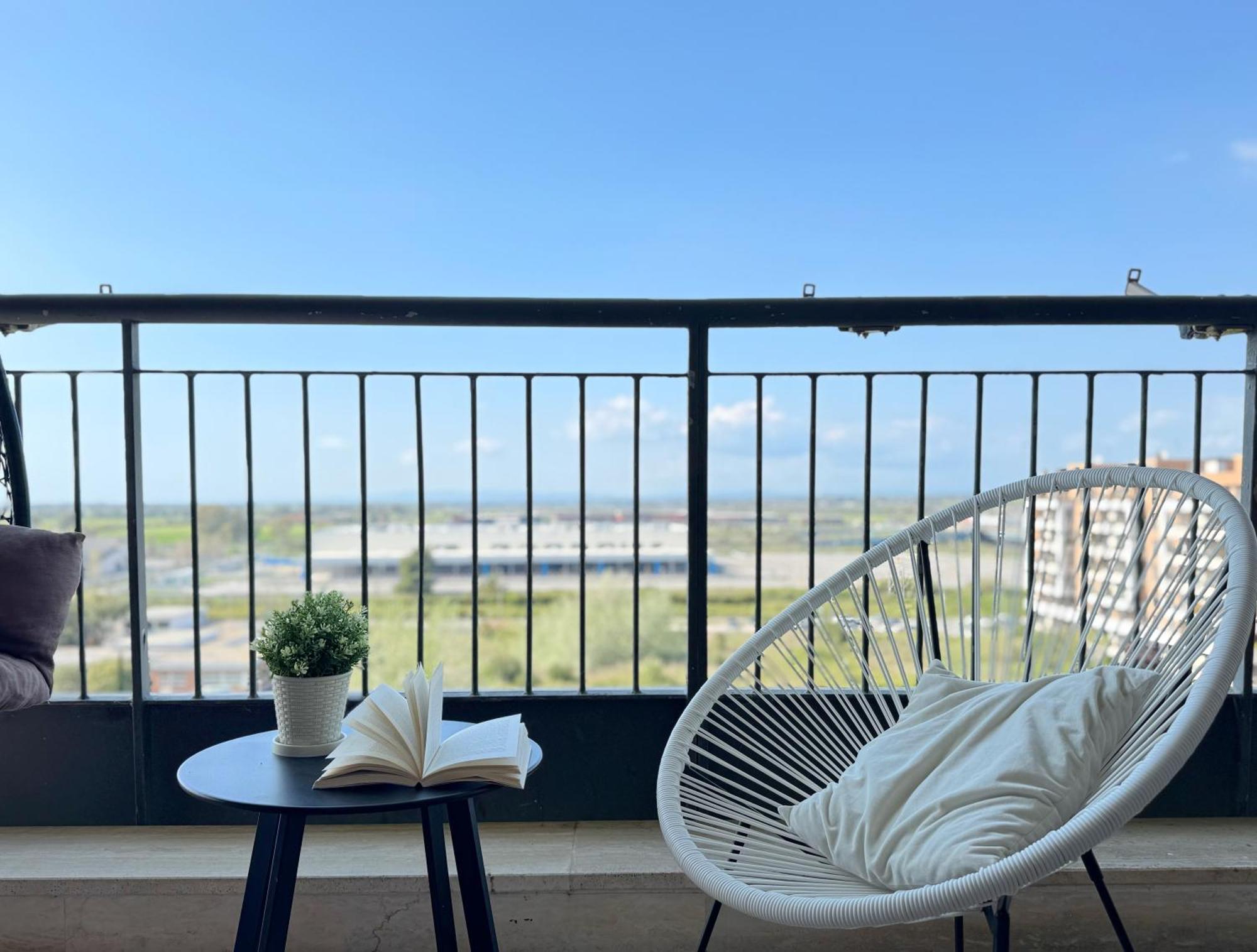 Sunset Escape Apartment - Panoramic Terrace Fiumicino Zewnętrze zdjęcie